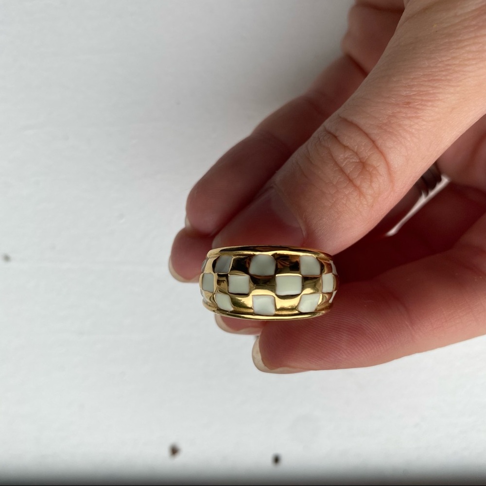 Wolf Circus Clara Checker Ring